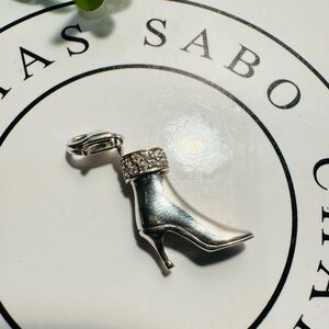 Thomas Sabo Sterling Silver 925 High Heel Boot Charm